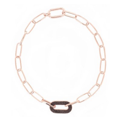 Collana Catena Lucido Rosa Polvere di Sogni [954f1ab0]