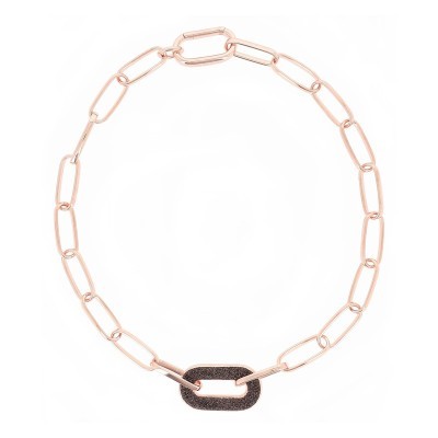 Collana Catena Lucido Rosa Polvere di Sogni [954f1ab0]