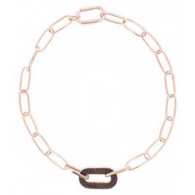 Collana Catena Lucido Rosa Polvere di Sogni [4c6959bd]