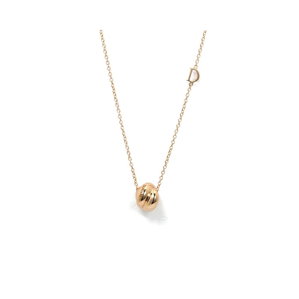 Collana Gomitolo in Oro Rosa e Diamanti [d4acfdc3]
