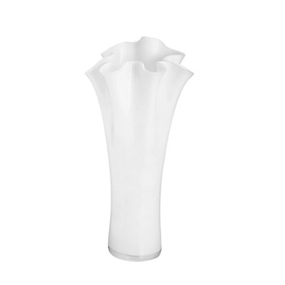 Vaso Wave Opale bianco 70 cm [41fab4a9]