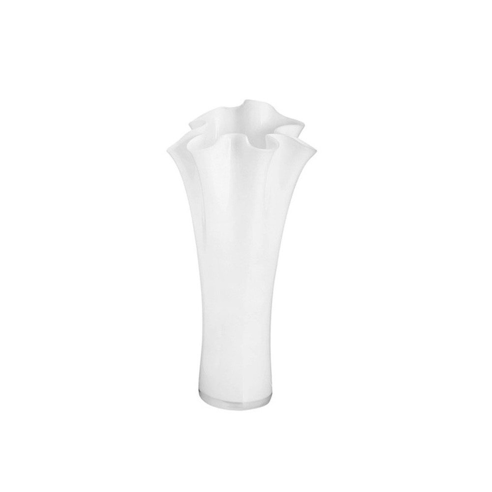 Vaso Wave Opale bianco 70 cm [41fab4a9]