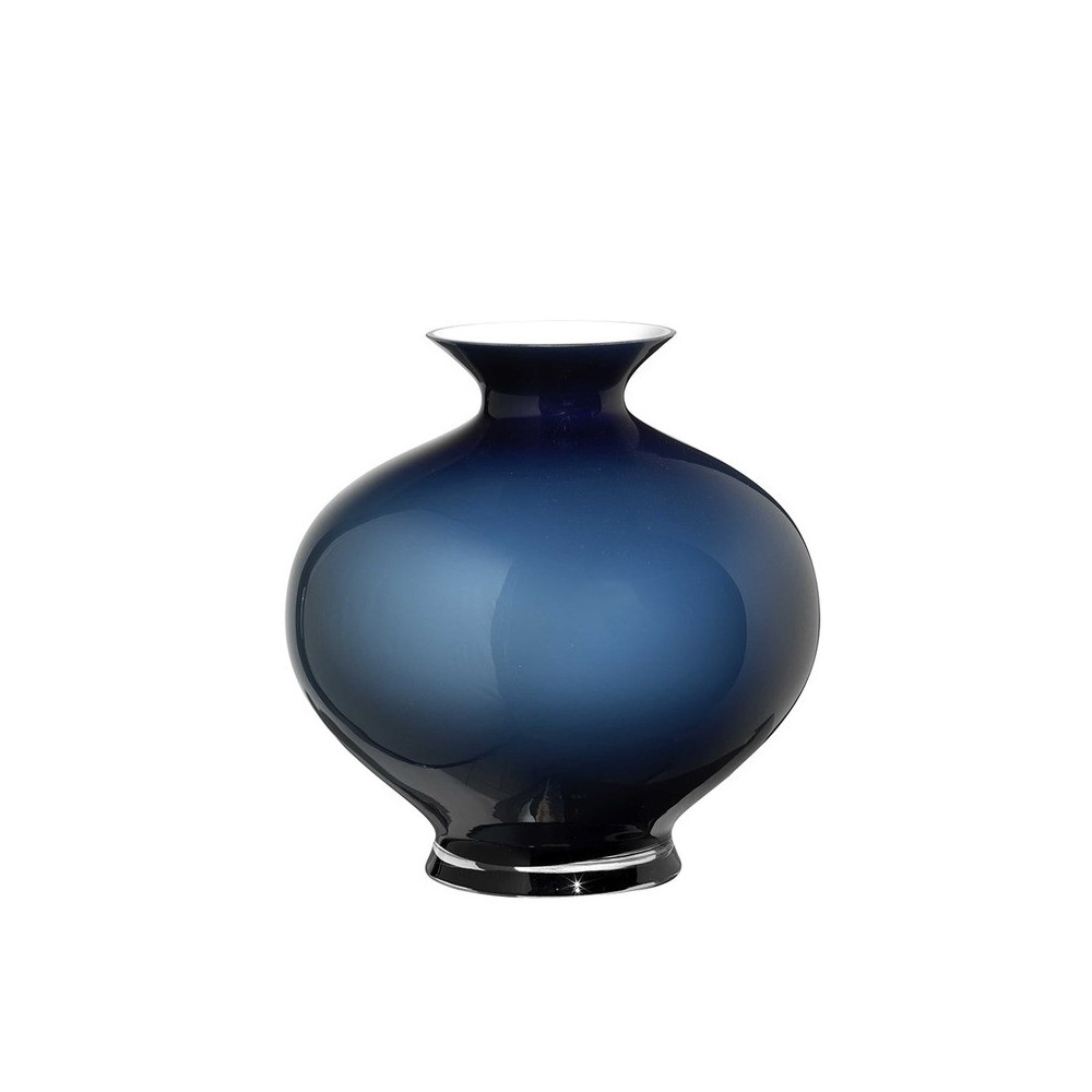 Vaso Aurora Opale blu 30 cm [0d5e543f]
