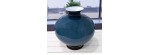 Vaso Aurora Opale blu 30 cm [d4781732]