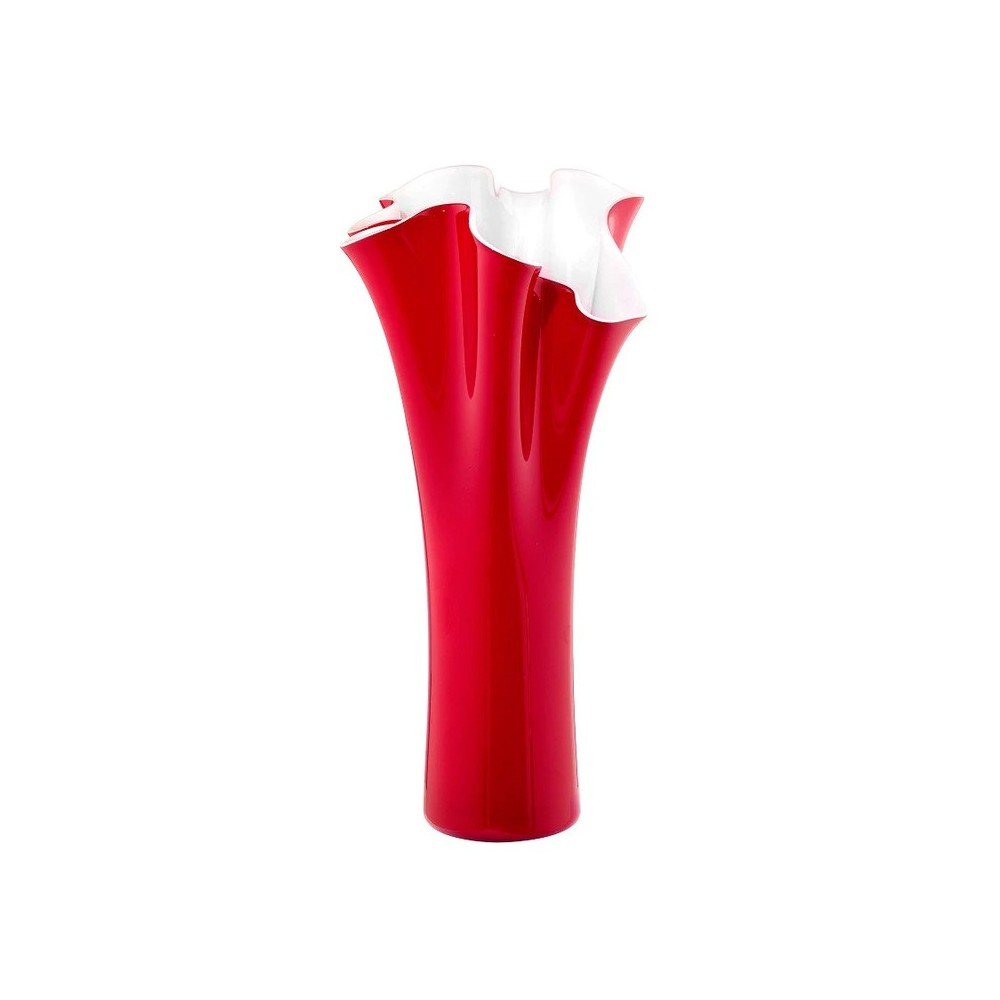 Vaso Wave Opale rosso 75 cm [9640ee39]