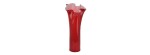 Vaso Wave Opale rosso 75 cm [4f66ad34]