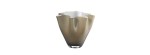 Mini Cachepot Wave Opale fumè 13 cm [8b717b09]