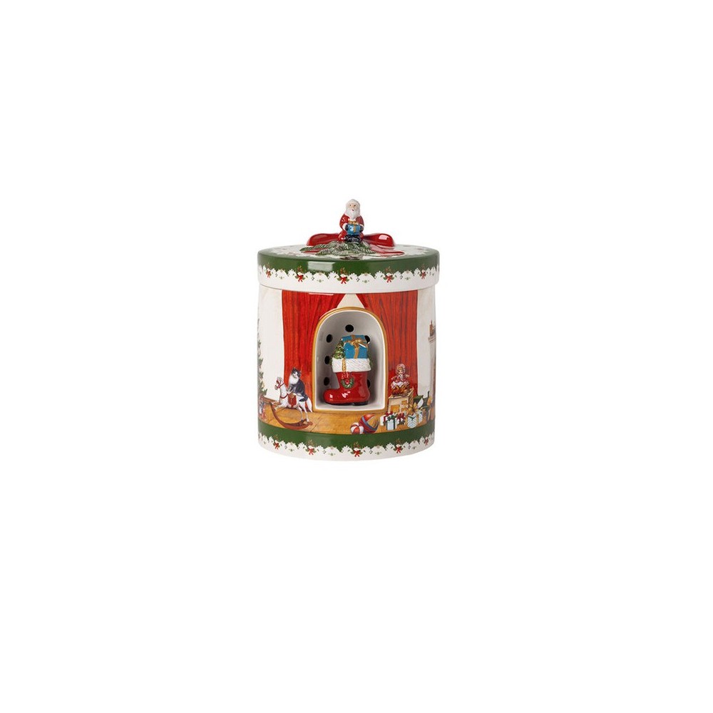Scatola regalo tonda Christmas Toys [fe44bc9b]