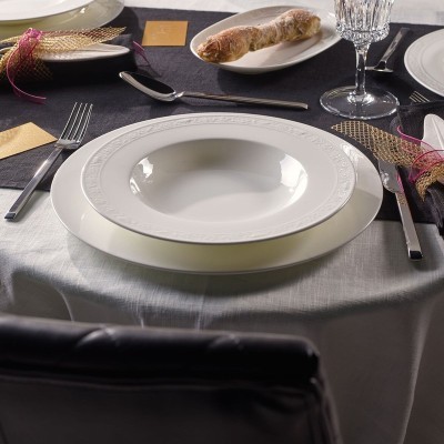 Piatto fondo 24 cm White Pearl [ec1eae61]
