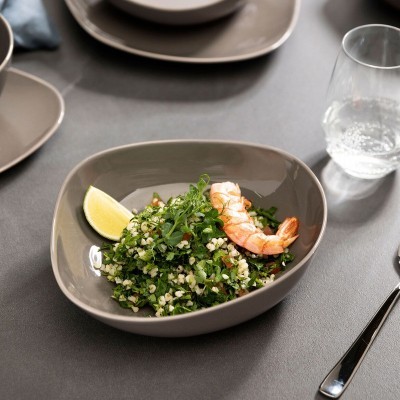 Piatto fondo Organic Taupe [cd5a4ade]