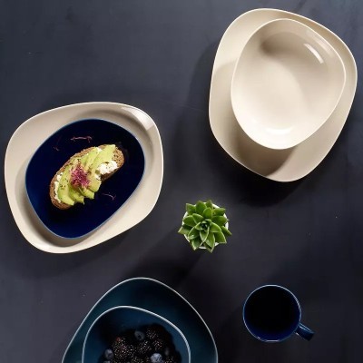 Piatto piano 28cm Organic Sand [1949b137]