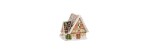 Casa di Panpepato con carillon Christmas Toys [41a92760]