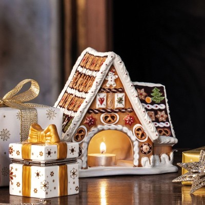 Casa di Panpepato con carillon Christmas Toys [988f646d]
