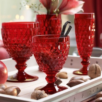 Bicchiere vino bianco Boston Coloured rosso [d35db8a4]