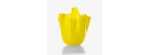 Vaso Fazzoletto Opalino Ginkgo Biloba H. 24 cm [ce78f279]