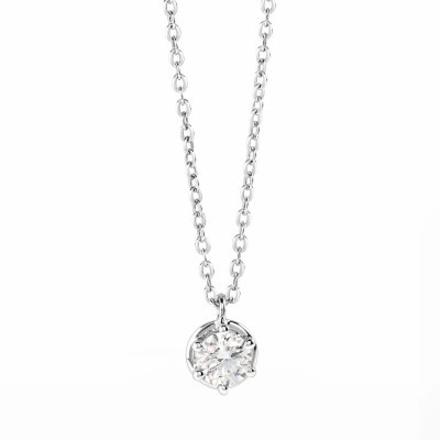 Collana Minou oro bianco e diamanti [3233113d]