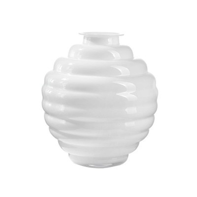Vaso Anelli Bianco Latte 31 cm [f0088f9d]
