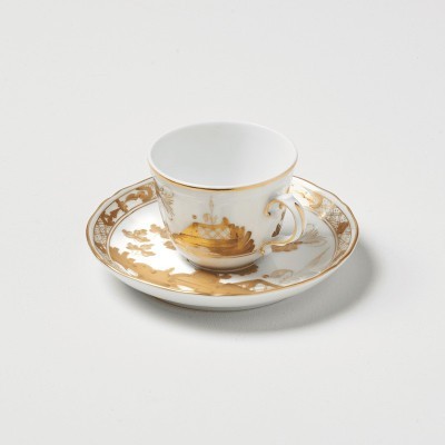 Piattino caffè cm 13,5 Aurum Antico Doccia [89de05d3]