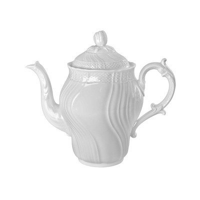 Caffettiera per 6 forma Vecchio Ginori Bianco [b0650bee]