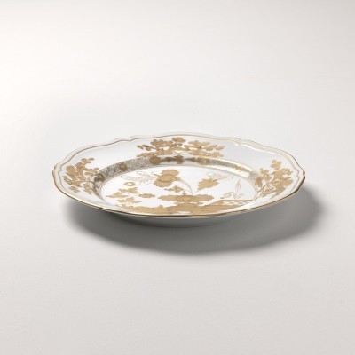 Piatto piano cm 26,5 forma A.Doccia Aurum [4f289681]