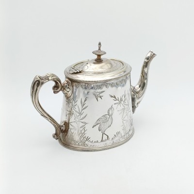 Set 4 pezzi Sheffield England Victorian [fc10646a]