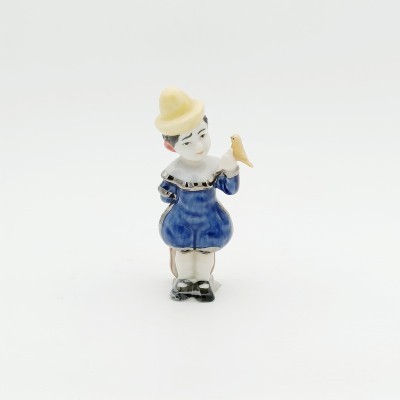 Statuetta Clown con chitarra Royal Copenhagen [7b30239b]