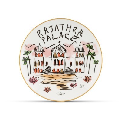 Piatto decorativo cm 27 Rajathra Palace [0d1b7c42]