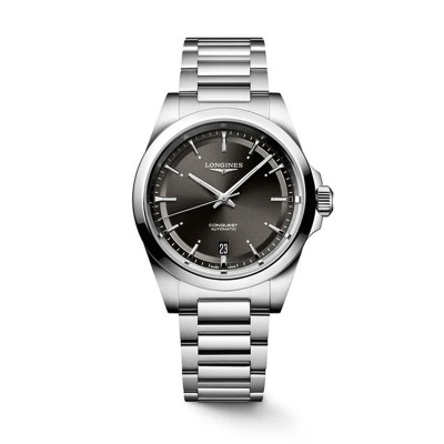 Orologio Conquest Nero 38mm [cf05ad49]