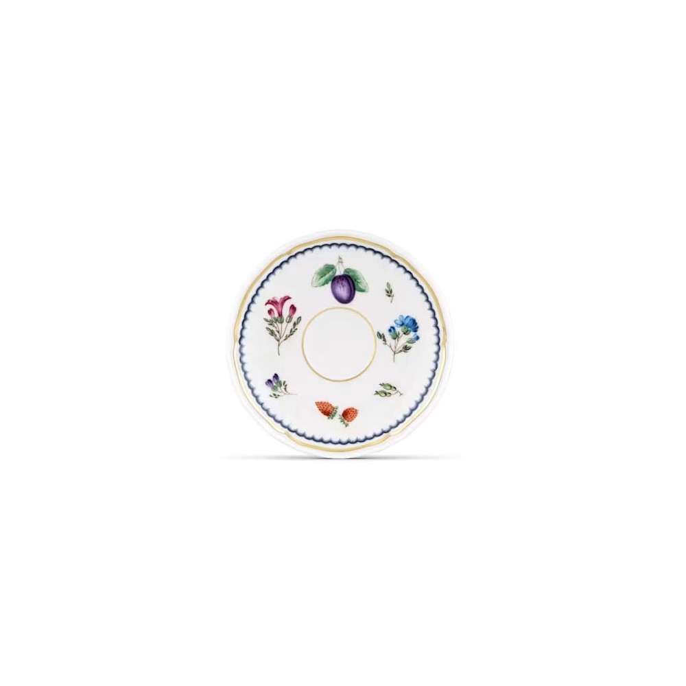Piatto caffè cm 13,5 Frutta e Fiori [33713573]