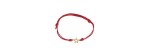 Bracciale cordino stella filo oro 18kt [a9bd43e5]