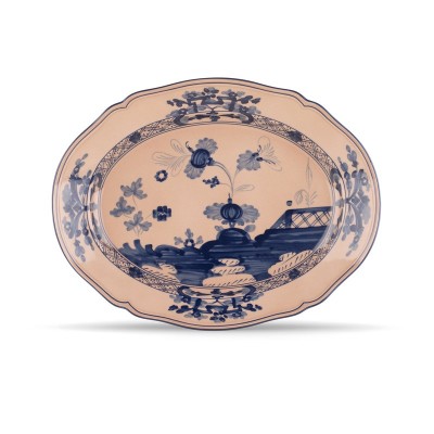 Vassoio ovale piano cm 38,5 Oriente ItalianoCipria [685a856d]