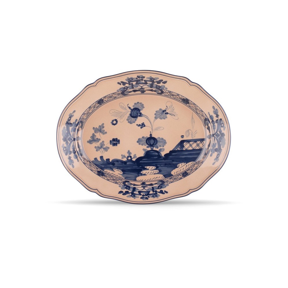 Vassoio ovale piano cm 38,5 Oriente ItalianoCipria [685a856d]