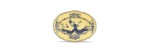 Vassoio ovale piano cm 38,5 Oriente Italiano Citri [9a70275d]