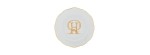 Set 4 piatti piani cm 26,5 Monogramma Oro [f7f166f8]