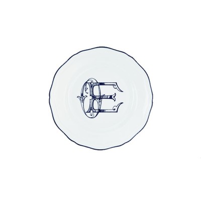 Set 4 piatti pane cm 17 Corona Blu [c041bc73]