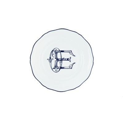 Set 4 piatti pane cm 17 Corona Blu [c041bc73]