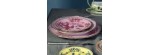 Piatto piano dessert cm 21 Porpora [d269a135]