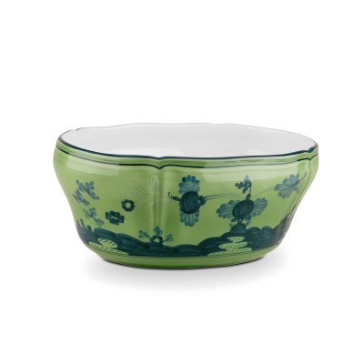 Insalatiera ovale 25cm Oriente Italiano Malachite [e0d1ee2e]