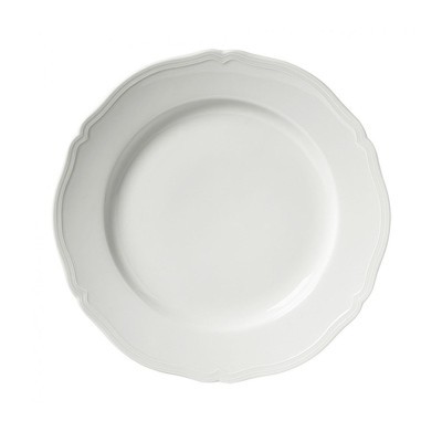 Vassoio rotondo cm 31 Antico Doccia Bianco [9888041f]