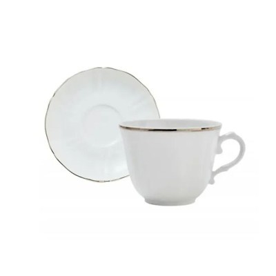 Piatto caffè cm 13,5 Corona Platino [cc47b870]