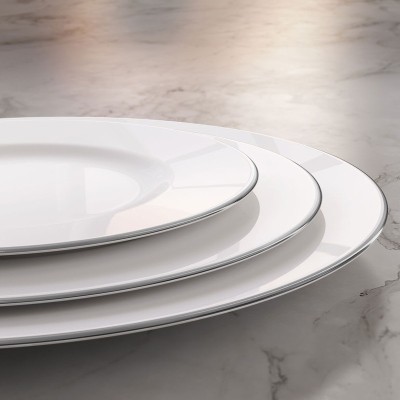 Piatto fondo 24 cm Anmut Platinum N.1 [ae325424]