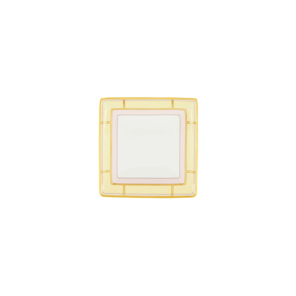 Svuotatasche quadrato 13,5 cm Diva giallo [4a7f0bce]