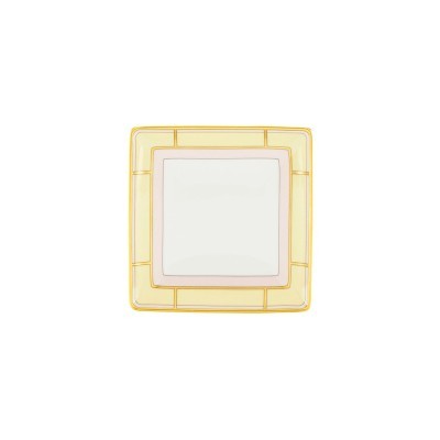 Svuotatasche quadrato 13,5 cm Diva giallo [4a7f0bce]