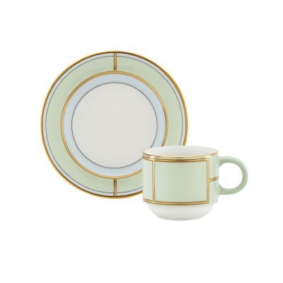Tazza caffè Diva verde [8024428d]