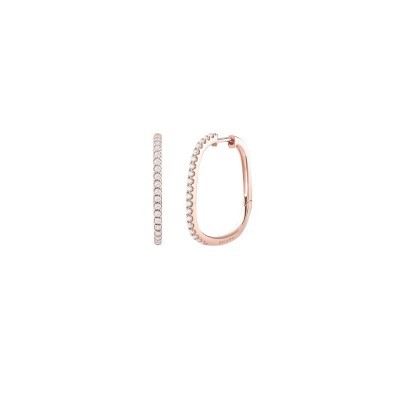 Orecchini Bagliori oro rosa con diamanti [bab510e5]