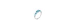 Anello Iris oro bianco 18kt topazio sky e diamanti [5a8e01f6]