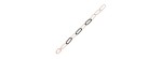 Bracciale catena Lucido Rosa [264140a4]