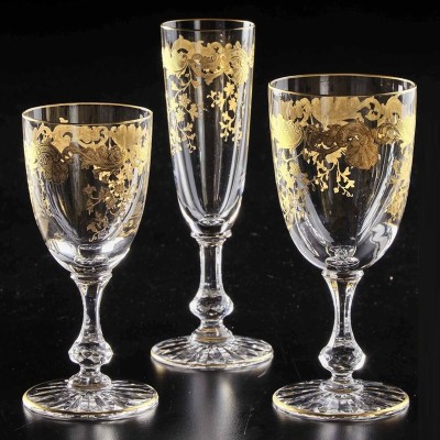 Bicchiere vino bianco Massenet Gold [e65373d5]