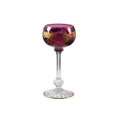 Coppa vino rosso Hock Massenet Clear Gold [f0821c31]