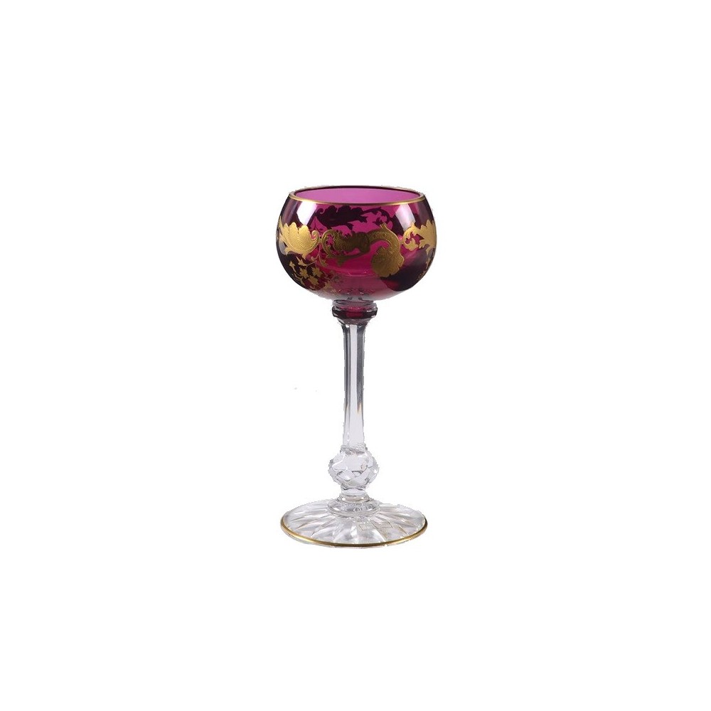 Coppa vino rosso Hock Massenet Clear Gold [f0821c31]